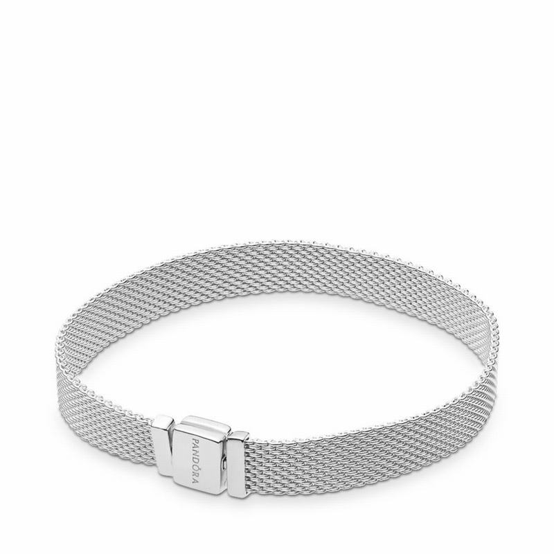 Pandora Reflexions™ Mesh Bracelet Ireland - Sterling Silver - 605179BAH